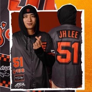 Jung Hoo Lee SF Giants 2025 Promo Jersey Medium